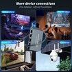 Multi Ports Starlink Gen 3 Starlink Mini Ethernet Adapter for Wired External Network,4 Ports Starlink Ethernet Adapter 1 to 4 Up to 1 Gbps