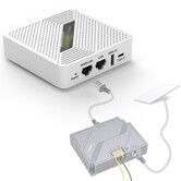 Starlink Gen 2 3 Mini WiFi 6 Router Dual Band 1800 Mbps MU MIMO VPN Support NAS Function 120 Devices TYPE C power Travel RV