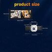2 Way Baby CarCamera, HD 1080PBaby Car Monitor 6.86 inch Display, 150 Degree Wide Angle Lens, Compatible with All Vehicles
