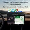Wireless Carplay Adapter Android Auto Adapter for Tesla Model 3 Model Y Model S,Plug & Play Instant