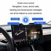 Wireless Carplay Adapter Android Auto Adapter for Tesla Model 3 Model Y Model S,Plug & Play Instant