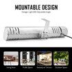 Electric Halogen Heater 2000W Outdoor Indoor Infrared Space Patio Room Bar Energy Efficient Warmer Instant Heat Strip Remote Wall Ceiling Waterproof