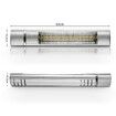 Electric Halogen Heater 2000W Outdoor Indoor Infrared Space Patio Room Bar Energy Efficient Warmer Instant Heat Strip Remote Wall Ceiling Waterproof