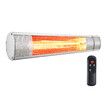 Electric Halogen Heater 2000W Outdoor Indoor Infrared Space Patio Room Bar Energy Efficient Warmer Instant Heat Strip Remote Wall Ceiling Waterproof
