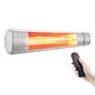 Electric Halogen Heater 2000W Outdoor Indoor Infrared Space Patio Room Bar Energy Efficient Warmer Instant Heat Strip Remote Wall Ceiling Waterproof