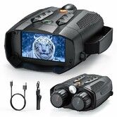 4K Infrared Digital Binoculars 800M Range Telescope Camera 10 X Digital Zoom Infrared Night Vision Goggles 3inch Screen for Saving Camping Photo