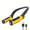 Rechargeable LED Neck Reading Light-Two Brightness Levels,Perfect for Reading Knitting,Camping,Repairing Led Work Light