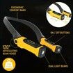 Rechargeable LED Neck Reading Light-Two Brightness Levels,Perfect for Reading Knitting,Camping,Repairing Led Work Light