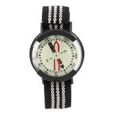 Wrist Compass, Portable Outdoor Waterproof Pressure Resistant Compass Adjustable Dial Compass Watch Glow Compass for Camping Diving Hiking
