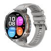 1.73 Inch AMOLED Smartwatch with Calls,100 Days Battery,10 Meters Waterproof,SpO2 Body Monitor,Sleep Monitor,Pedometer,100 Sports Mode Color Silver