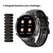 1.73 Inch AMOLED Smartwatch with Calls,100 Days Battery,10 Meters Waterproof,SpO2 Body Monitor,Sleep Monitor,Pedometer,100 Sports Mode Color Silver