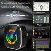 Wireless Carplay Adapter and Android Auto Wireless Adapter 2 in 1,2025's Newly Upgraded Aluminum Body for iOS 10+ and Android 11+