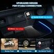 Wireless CarPlay and Android Auto Adapter, Upgrade Mini Design, Compatible with iPhone 6+, Android 11+, 2016+ Cars