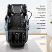 4D Massage Chair Electric Zero Gravity Recliner Shiatsu Full Body Massager Relaxing Neck Back Shoulder Leg Foot Heating Kneading Airbags with Cover