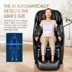 4D Massage Chair Electric Shiatsu Full Body Massager Recliner Zero Gravity Massaging Relax Neck Back Shoulder Leg Foot Heat Kneading Airbags with Cover