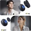 2 in 1 Wireless Lavalier Microphone for iPhone Android, Lapel Mic for Video Recording Streaming Youtube Tiktok, Yellow