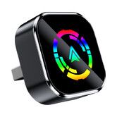 2 In 1 Wireless Adapter Android Auto CarPlay Dongle Wired To Wireless Smart Mini Adapter Box Voice Control for OEM Wired Carplay Android Auto Car