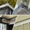 Giantz Garden Shed Sheds Outdoor Storage 2.06x1.96M Tool Workshop House Shelter