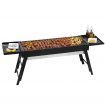 Grillz Charcoal BBQ Grill Smoker Portable Barbecue Outdoor Foldable Camping