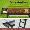 Grillz Charcoal BBQ Grill Smoker Portable Barbecue Outdoor Foldable Camping