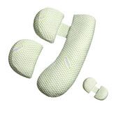 Pregnancy Pillow,Soft Pregnancy Body Pillow,Support for Back,Belly,HIPS,Legs,Maternity Pillow with Detachable and Adjustable Pillow Cover