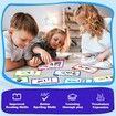 30 Word Family Build Book Learn to Read Phonics Flash Cards, Spell Read and Rhyme Flip Books Sight Words Rhyming Games for Kids