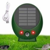 Ultrasonic Dog Repeller Cat Repeller with Motion Sensor Animal Repeller Devices for Garden Yard,Keep Cats Out of Yard Permanently