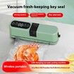 Multifunction Cordless Vacuum Sealer, Rechargeable Bag Sealer, Food Storage, Handheld Vacuum Sealer for Food Preservation (Blue)