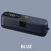 Multifunction Cordless Vacuum Sealer, Rechargeable Bag Sealer, Food Storage, Handheld Vacuum Sealer for Food Preservation (Blue)