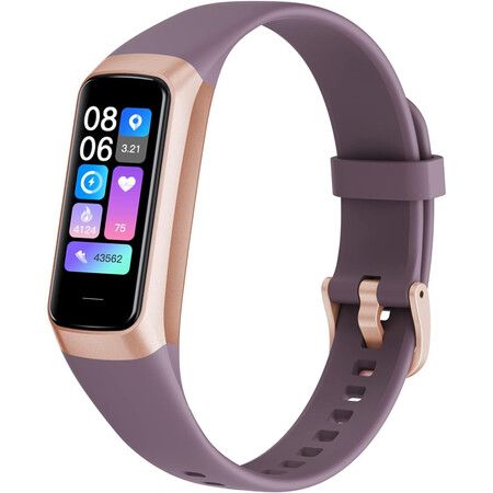 Fitness Tracker with 24/7 Sleep Monitor,Activity Tracker with 1.1In AMOLED Touch Color Screen,Multiple Sport Modes Step Counter,IP68 Waterproof