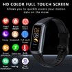 Fitness Tracker with 24/7 Sleep Monitor,Activity Tracker with 1.1In AMOLED Touch Color Screen,Multiple Sport Modes Step Counter,IP68 Waterproof