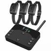 2-in-1 Wireless Dog Fence for 3 Dogs,Waterproof Training Collar with Remote Electric Fence for Ultimate Dog Safety and Freedom.Shock Collar for Large Dog