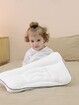 Kids Pillows Double Sided Cooling Fabric Mesh Children Pillow Dual Heights 4-6cm Ergonomic Design Advanced Hose Filler Machine Washable Age 3-6