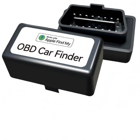 OBD Vehicle Tracker Work Apple Find My Real-time Vehicle Tracking Device OBD Anti-Lost Device Finder for Cars No Subscription Global Position iOS