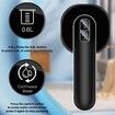 Electric Water Bottle Pump, Water Dispenser for 5 Gallon Bottle, Portable Drinking Water Pump, Universal 2-Motor Silent Jug Dispenser-Black