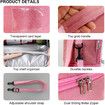 Lunch Box for Women Men, Large Double Deck Lunch Tote Bag Meal Prep Containers Reusable Leakproof Lunch Cooler Bag for Work Office Picnic (Pink)