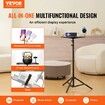Projector Stand Laptop Stand Tripod Adjustable Height from 26.97 to 63 in