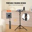Projector Stand Laptop Stand Tripod Adjustable Height from 26.97 to 63 in