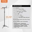 Projector Stand Laptop Stand Tripod Adjustable Height from 26.97 to 63 in