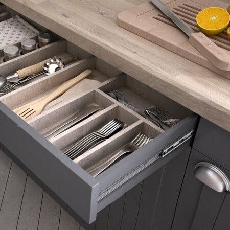 6 Pairs of 508mm Drawer Slides Side Mount Rails Heavy Duty Full Extension Steel Track Soft-Close Noiseless Guide Glides Cabinet Kitchen Runners