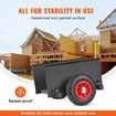 Panel Dolly 600LBS Capacity Slab Dolly Heavy-duty Drywall Mover with 8" Pneumatic Wheels Adjustable Clamp Panel Cart