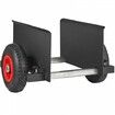 Panel Dolly 600LBS Capacity Slab Dolly Heavy-duty Drywall Mover with 8" Pneumatic Wheels Adjustable Clamp Panel Cart