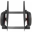 Panel Dolly 600LBS Capacity Slab Dolly Heavy-duty Drywall Mover with 8" Pneumatic Wheels Adjustable Clamp Panel Cart