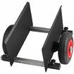 Panel Dolly 600LBS Capacity Slab Dolly Heavy-duty Drywall Mover with 8" Pneumatic Wheels Adjustable Clamp Panel Cart