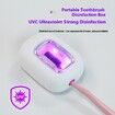 UV-C Toothbrush Sanitizer Portable Cleaner Travel Cover Maagnetic Holder Rechargeable Case for Any Size Toothbrush Christmas Gift