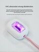 UV-C Toothbrush Sanitizer Portable Cleaner Travel Cover Maagnetic Holder Rechargeable Case for Any Size Toothbrush Christmas Gift