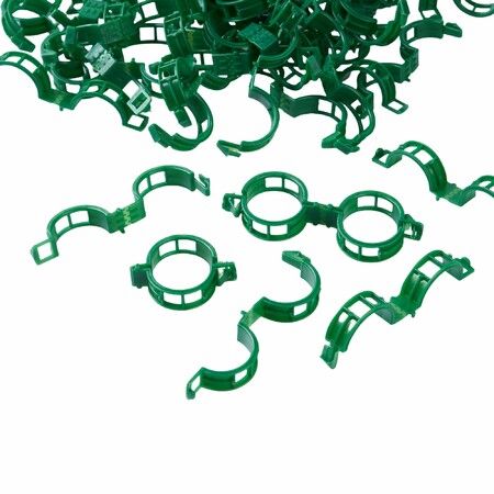 300 Pcs Plant Support Clips,Plastic Clips for Securing Plants,Tomato Vine Clips,Plant Fixing Clips,Garden Clips