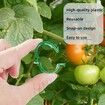 100 Pcs Plant Support Clips,Plastic Clips for Securing Plants,Tomato Vine Clips,Plant Fixing Clips,Garden Clips