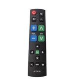 Extra Large Big Button Infrared TV Remote Visually Impaired Aid Universal Fit Seniors Elderly Use for TV, Streaming Box, Soundbar Audio Recevier, DVD, VCR