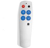 Extra Large Big Button Infrared TV Remote Visually Impaired Aid  Universal Fit Seniors Elderly Use for TV, Streaming Box, Soundbar Audio Recevier, DVD, VCR